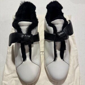 Alexandre Birman Clarita Sneaker Black Size 40.5 New